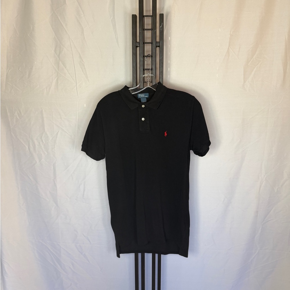 Ralph Lauren Kids Polo in‎ Black with Red Emblem